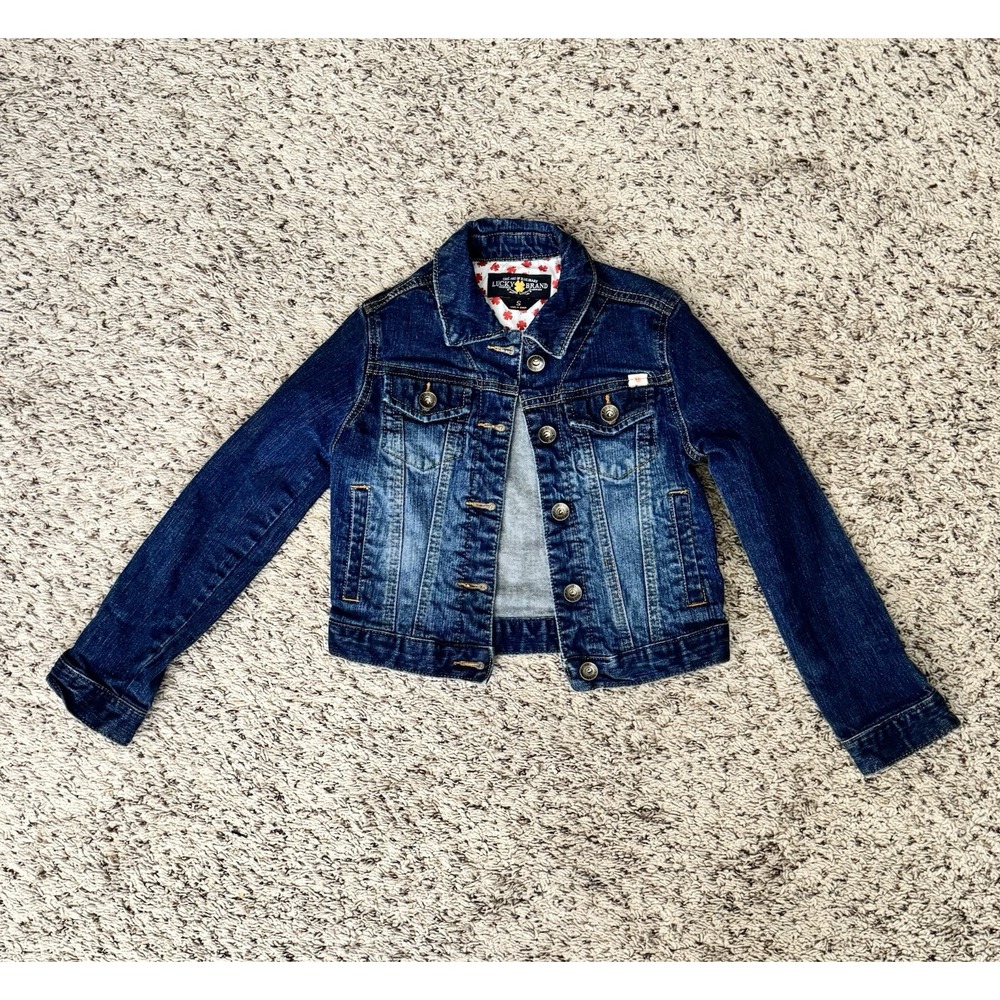Lucky‎ Brand Jean Jacket Girls Sz Small